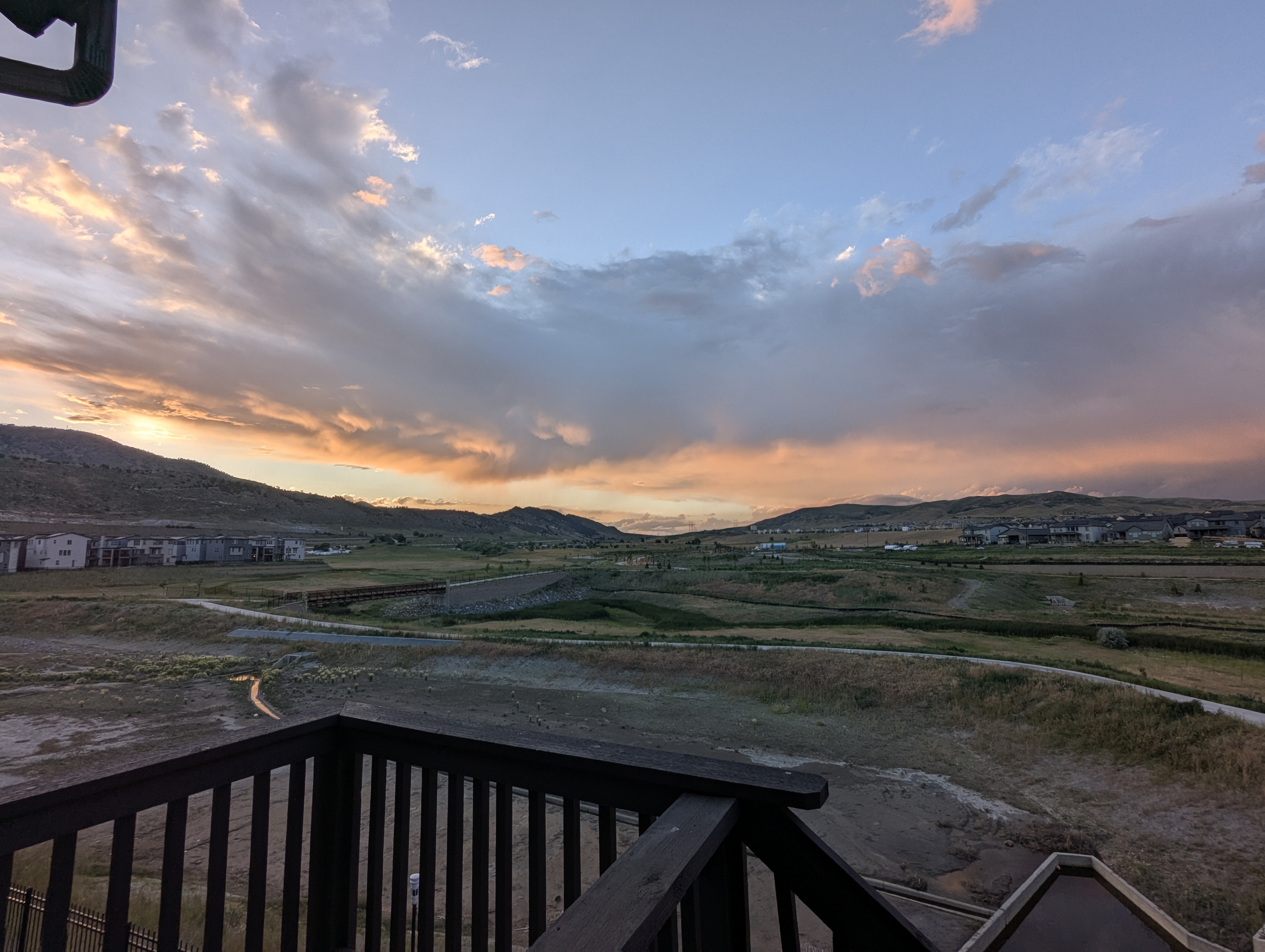 Morrison, Colorado, sunset